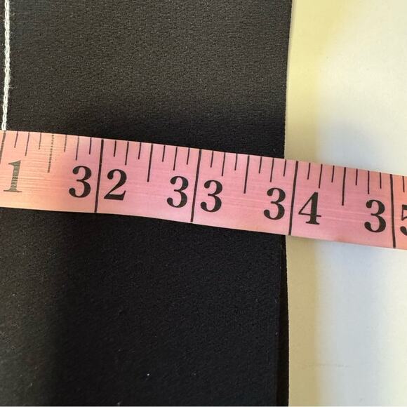 Theory Embroidered Admiral Crepe Black Shift Dress - Picture 9 of 9